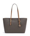 Michael Kors Quinn Large bolsa shopper brown/acorn