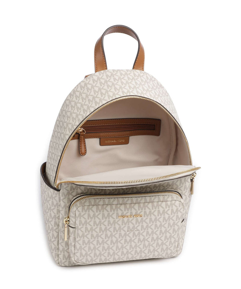 Michael Kors Tanner Medium Backpack vanilla/acorn
