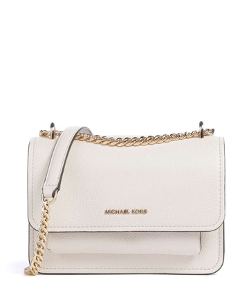 Michael Kors Claire Small Bolsa tiracolo light cream
