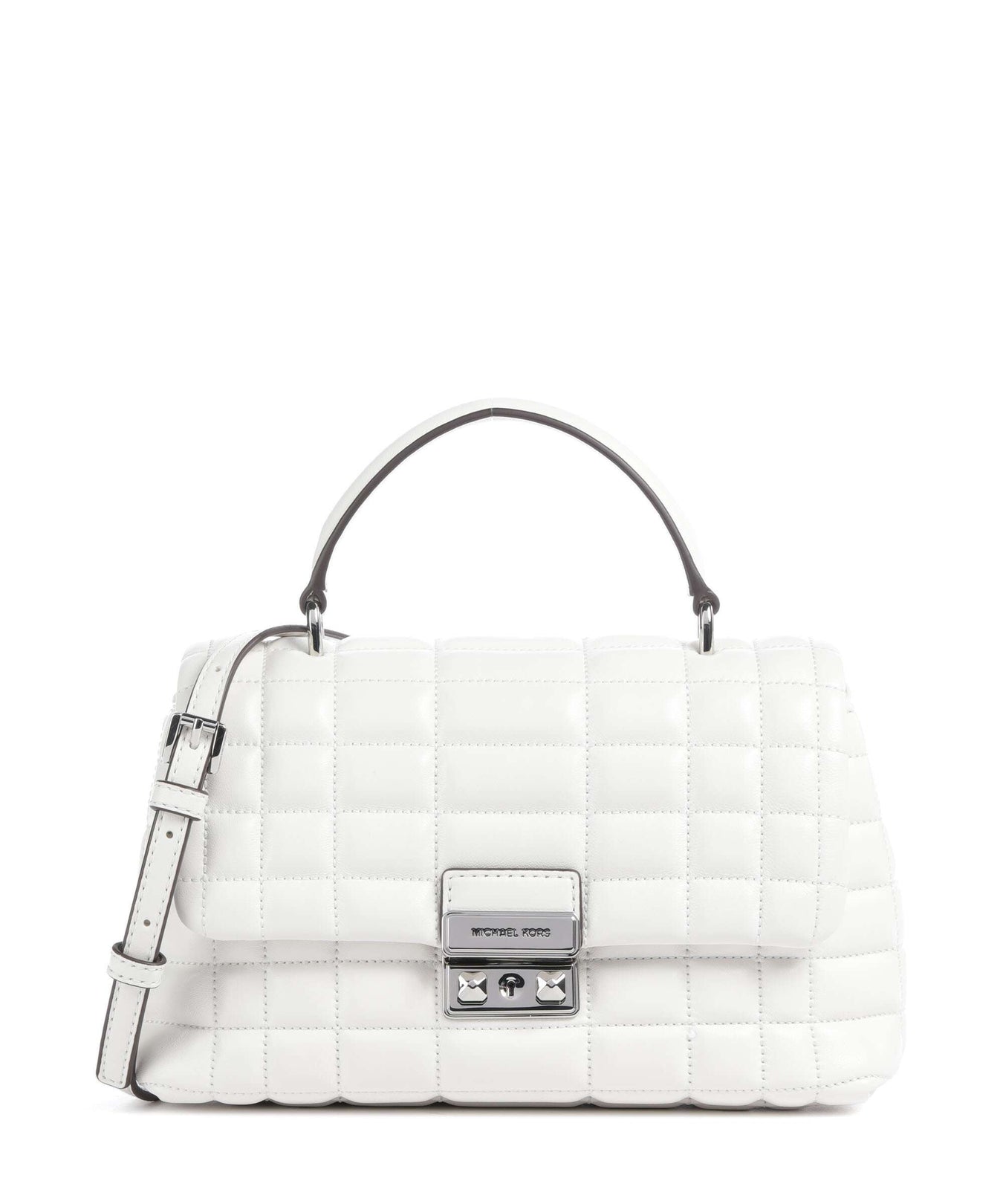 Michael Kors Tribeca Medium Handbag optic white