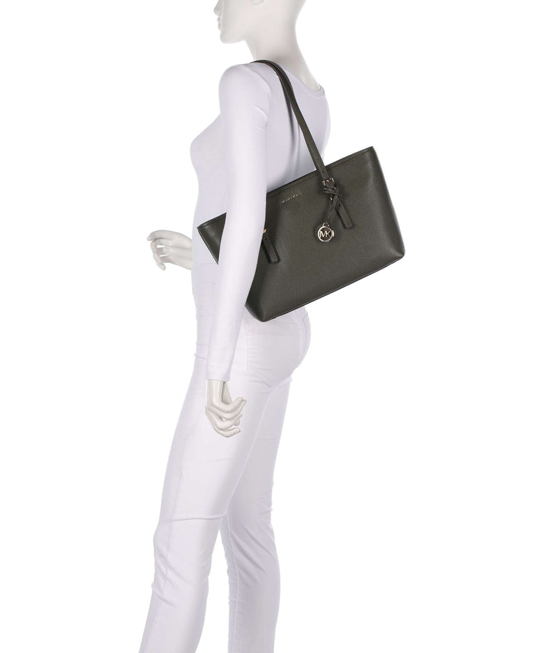 Michael Kors Quinn Medium Tote bag ivy