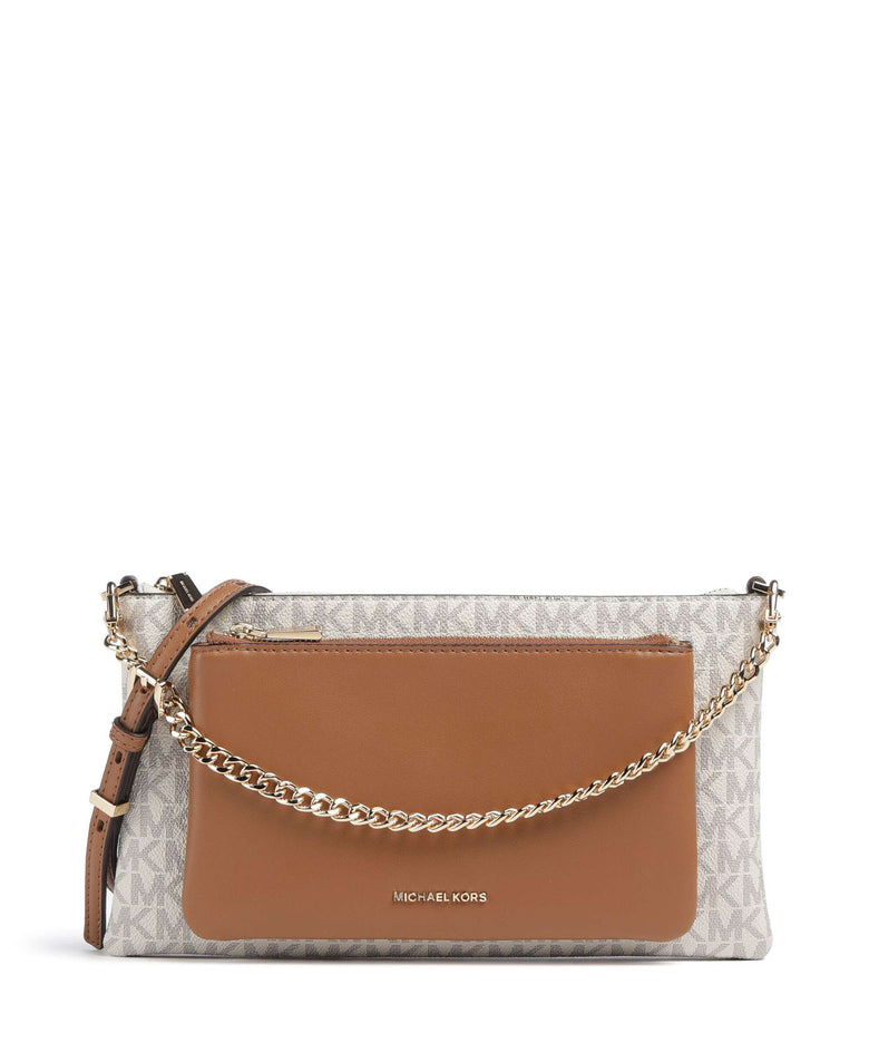Michael Kors Jet Set Crossbody bag vanilla/acorn