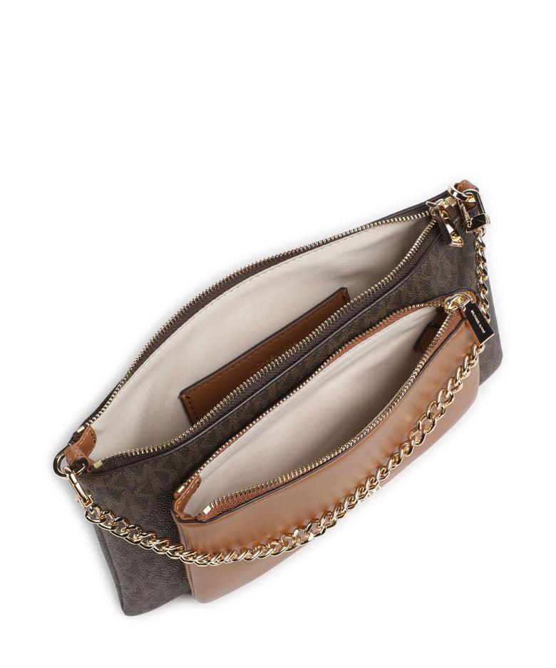 Michael Kors Jet Set Crossbody bag brown/acorn