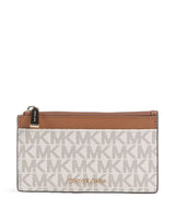 Michael Kors Jet Set Porta-cartões vanilla/acorn