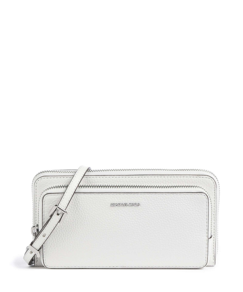 Michael Kors Jet Set Large Continental Crossbody bag optic white