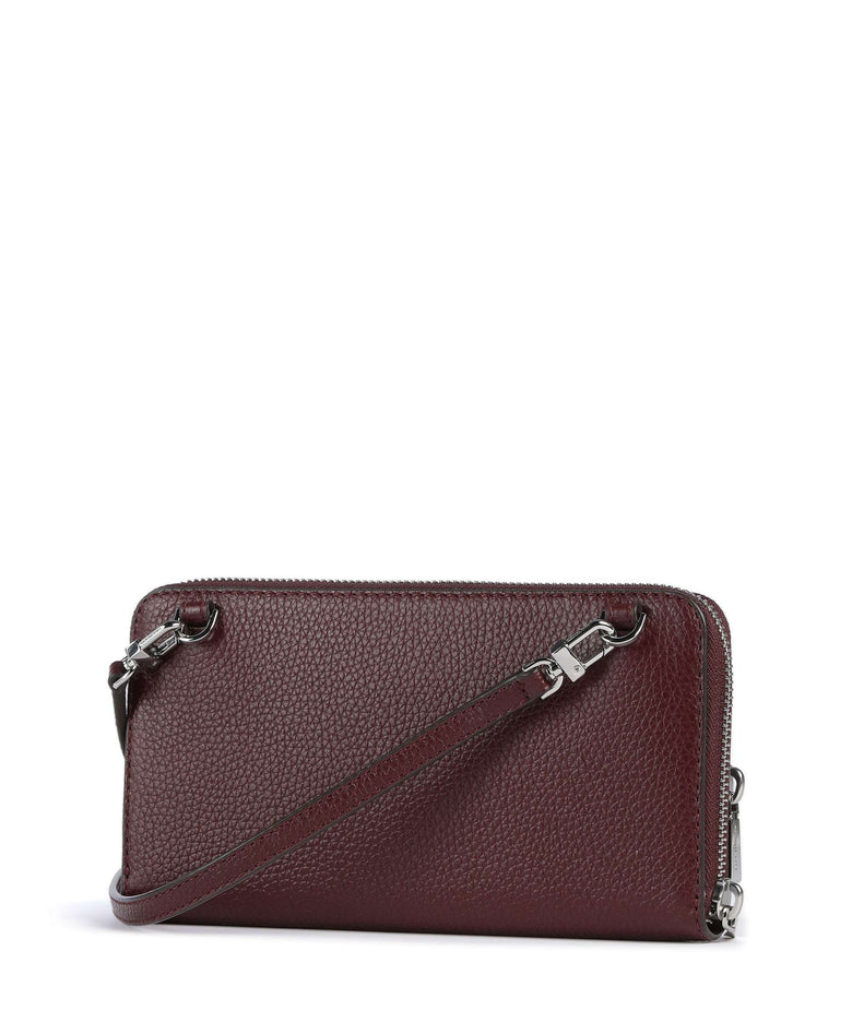 Michael Kors Jet Set Large Continental Crossbody bag oxblood