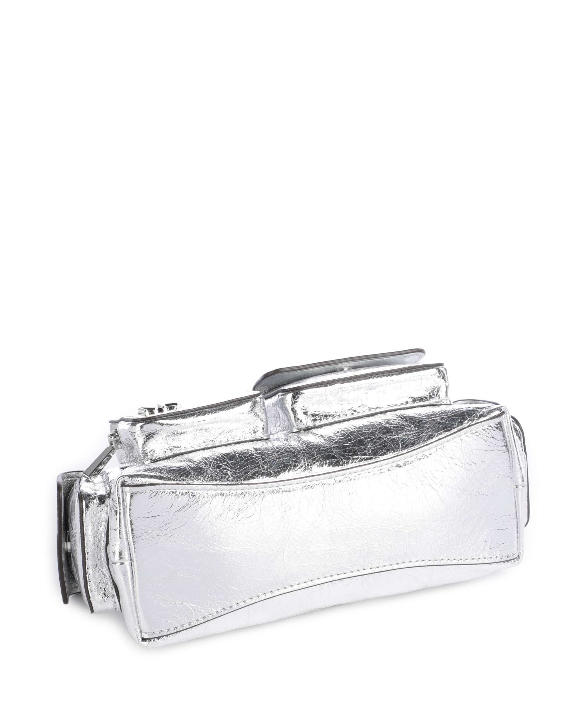 Michael Kors Dakota Small Crossbody bag silver