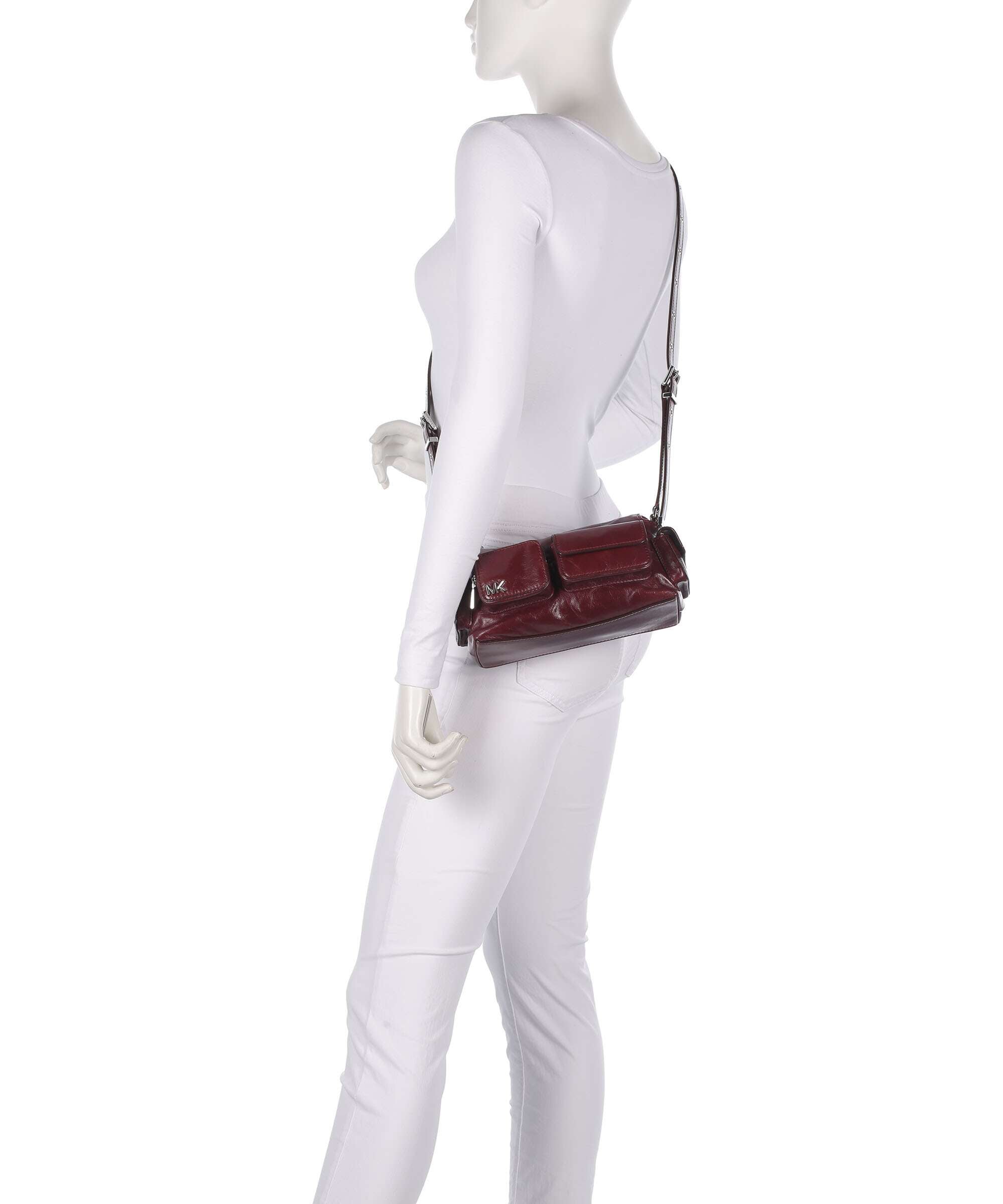 Michael Kors Dakota Small Crossbody bag oxblood