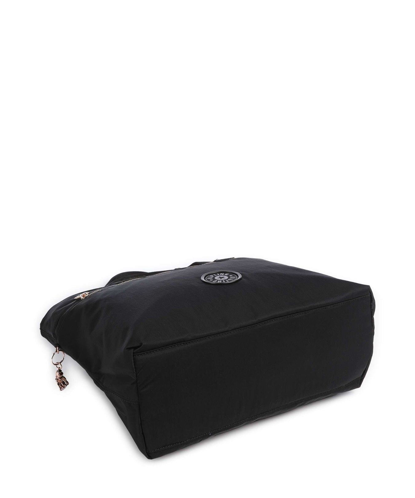 Kipling Charm Colissa Zip Tote bag black rose spice