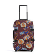 Eastpak Tranverz S Mala de viagem com rodas clash burgundy