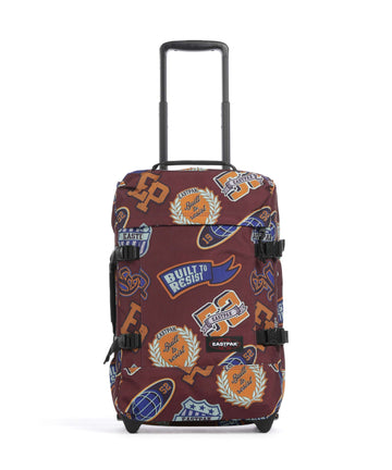 Eastpak Tranverz S Mala de viagem com rodas clash burgundy