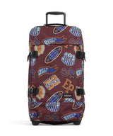 Eastpak Tranverz M Mala de viagem com rodas clash burgundy