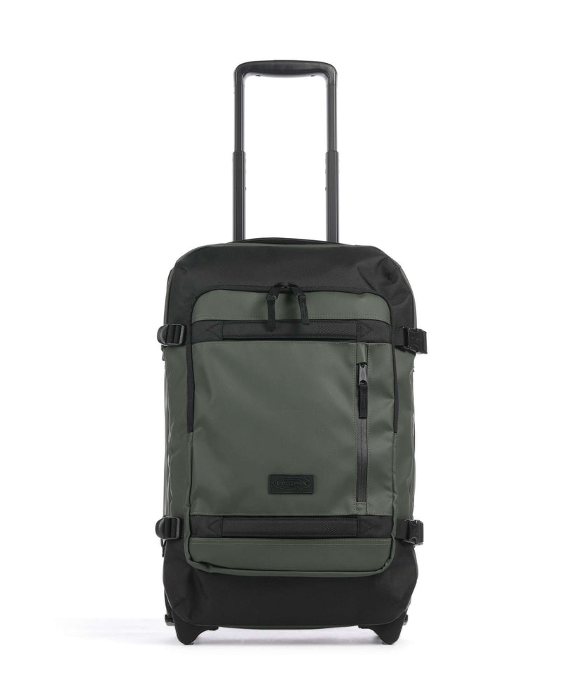 Eastpak Cnnct Tranverz S Travel bag with wheels top khaki