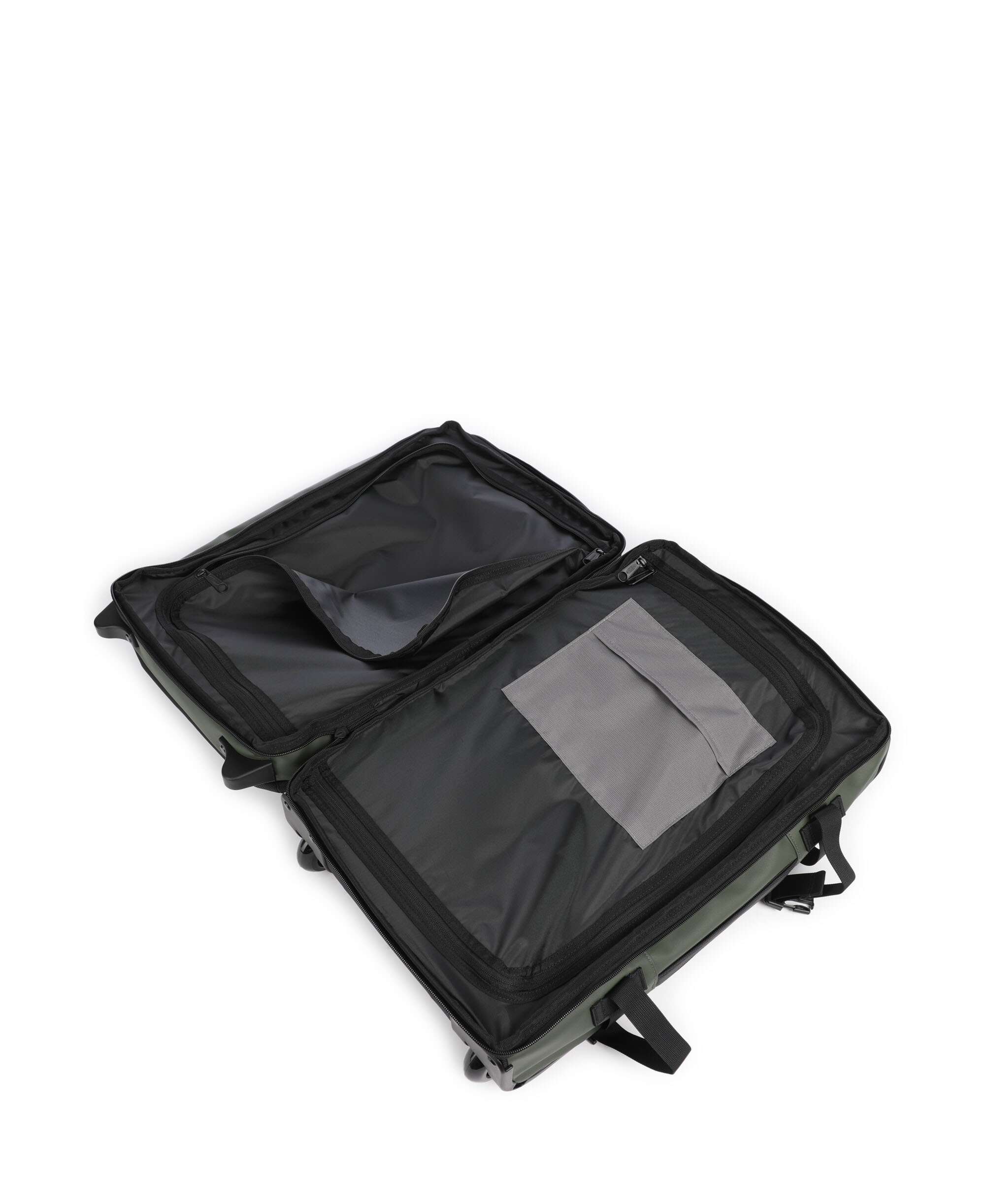 Eastpak Tranverz Cnnct S Travel bag with wheels top khaki