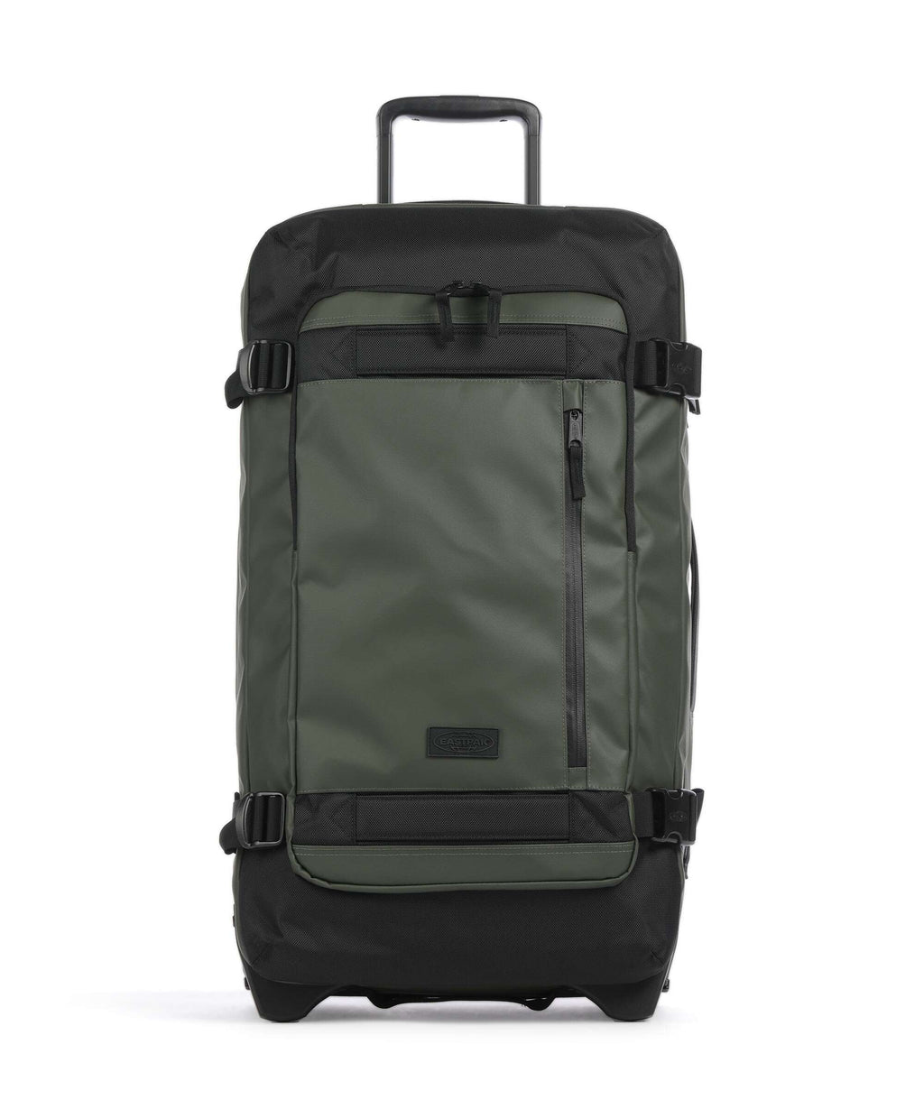 Eastpak Tranverz Cnnct M Travel bag with wheels top khaki