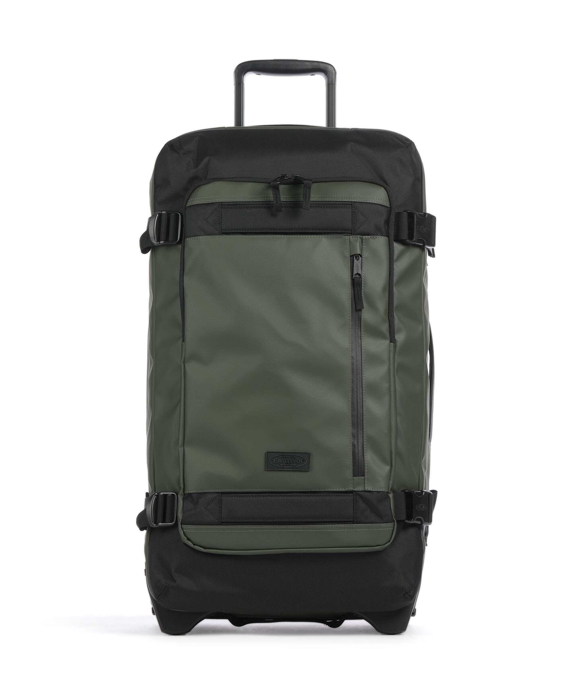 Eastpak Tranverz Cnnct M Travel bag with wheels top khaki