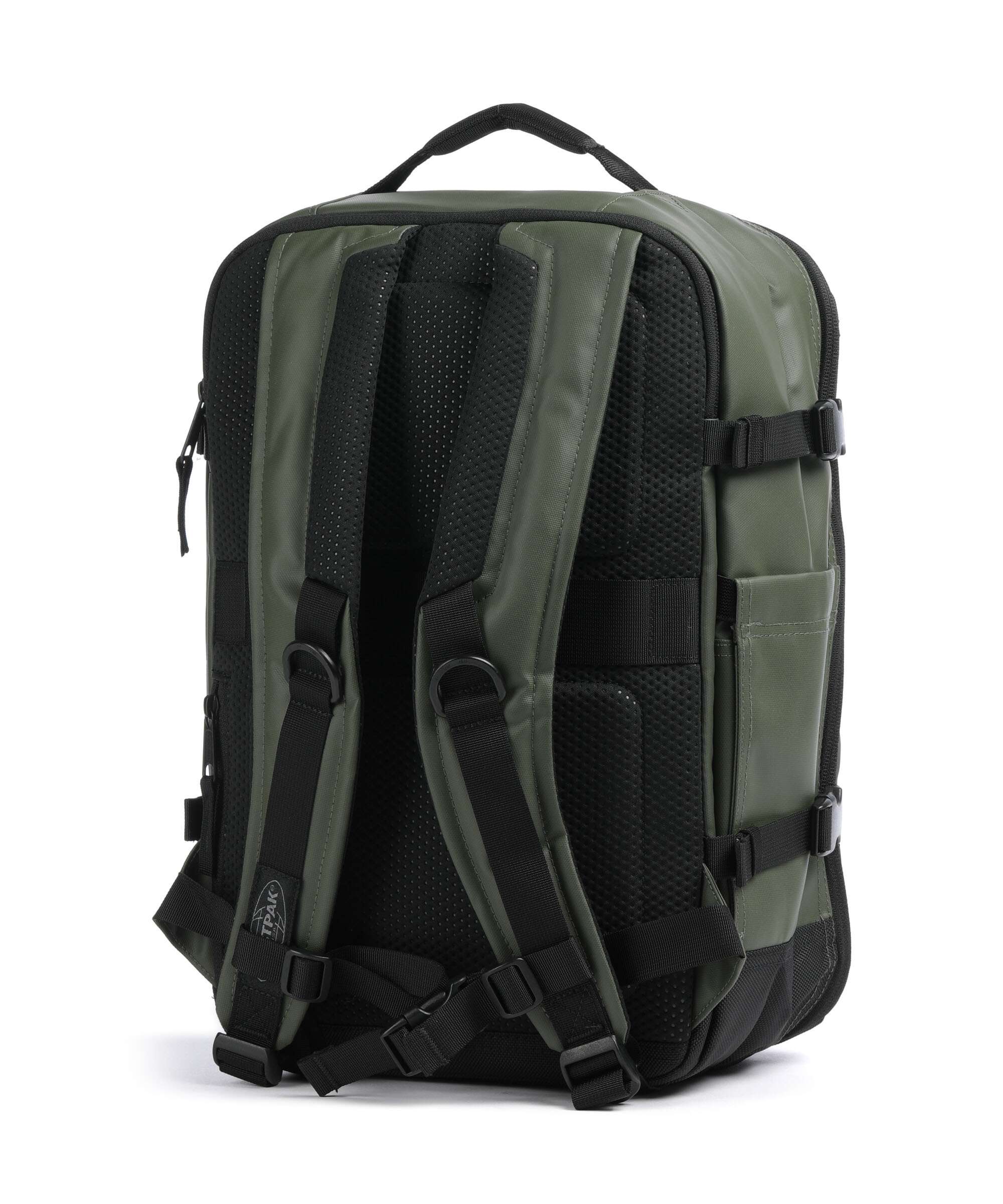 Eastpak CNNCT Tecum Cabin Travel backpack top khaki