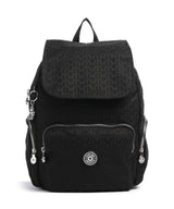 Kipling Elevated City Zip S Mochila noir sign