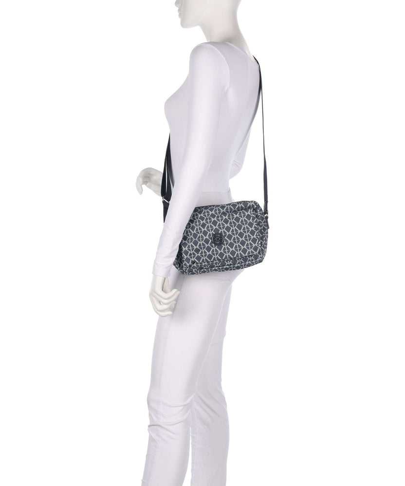 Kipling Elevated Abanu M Crossbody bag navy sign