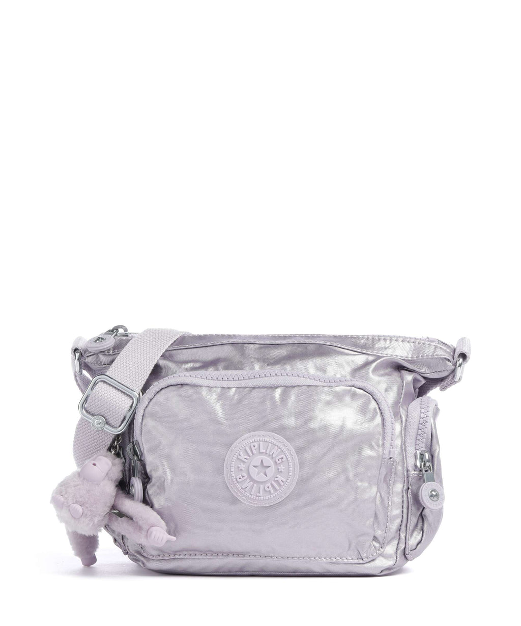 Kipling Basic Gabbie Mini Crossbody bag lilac moon/metallic