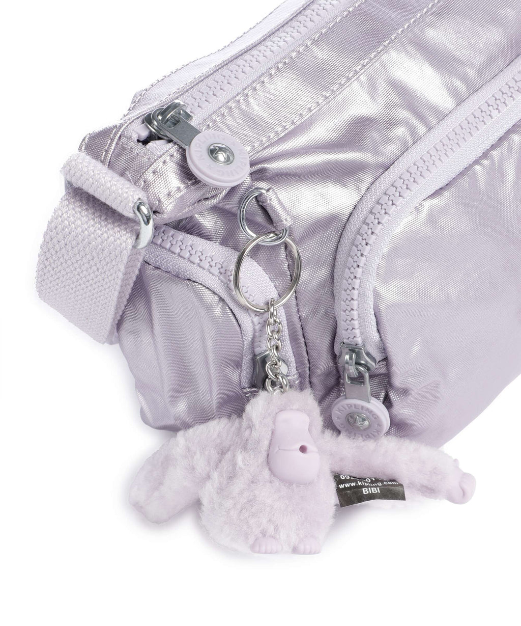 Kipling Basic Gabbie Mini Crossbody bag lilac moon/metallic