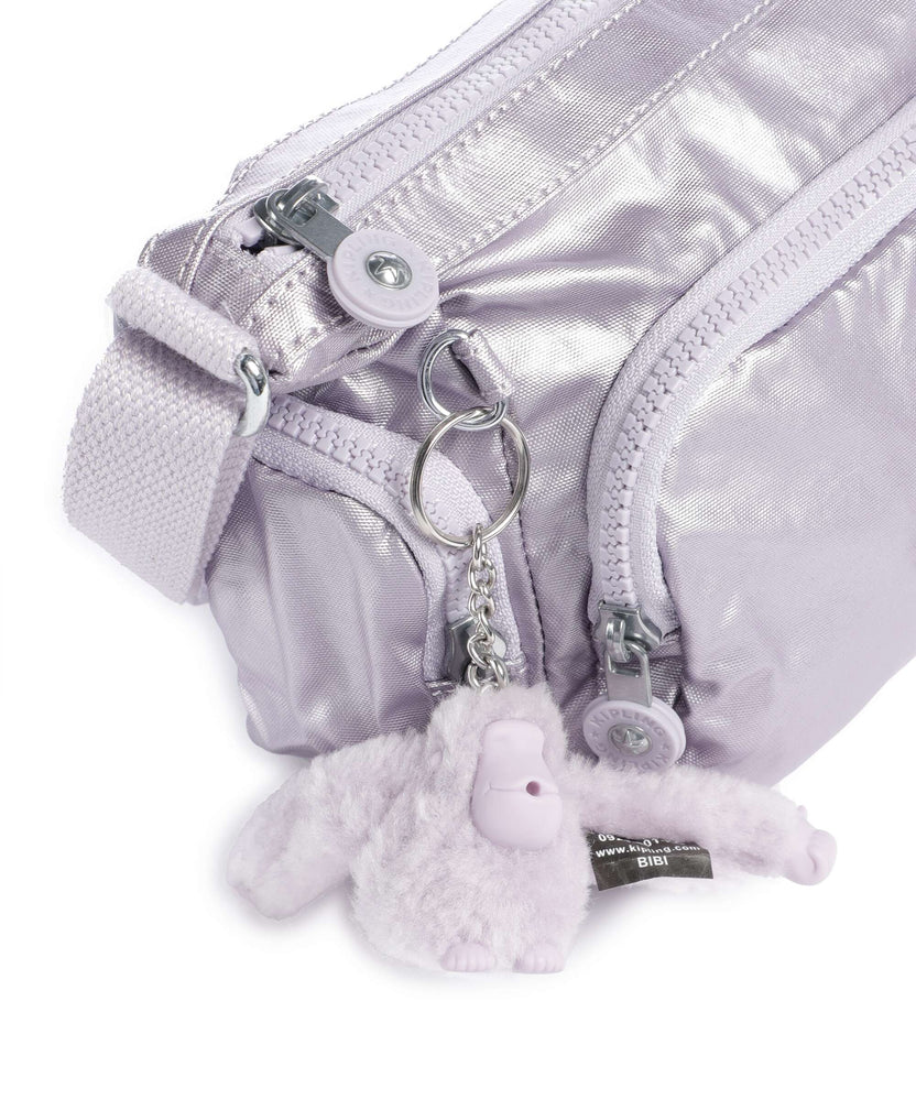 Kipling Basic Gabbie Mini Crossbody bag lilac moon/metallic