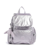 Kipling Basic City Zip Mini Mochila lilac moon/metallic