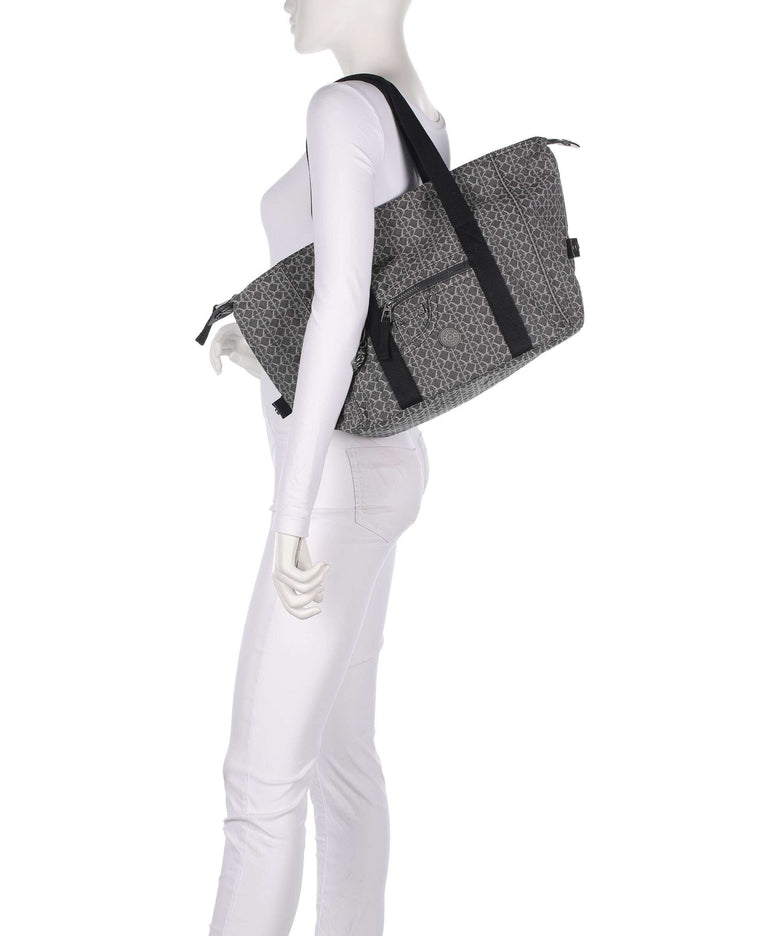 Kipling Denim Love Casual Art Tote bag grey/denim