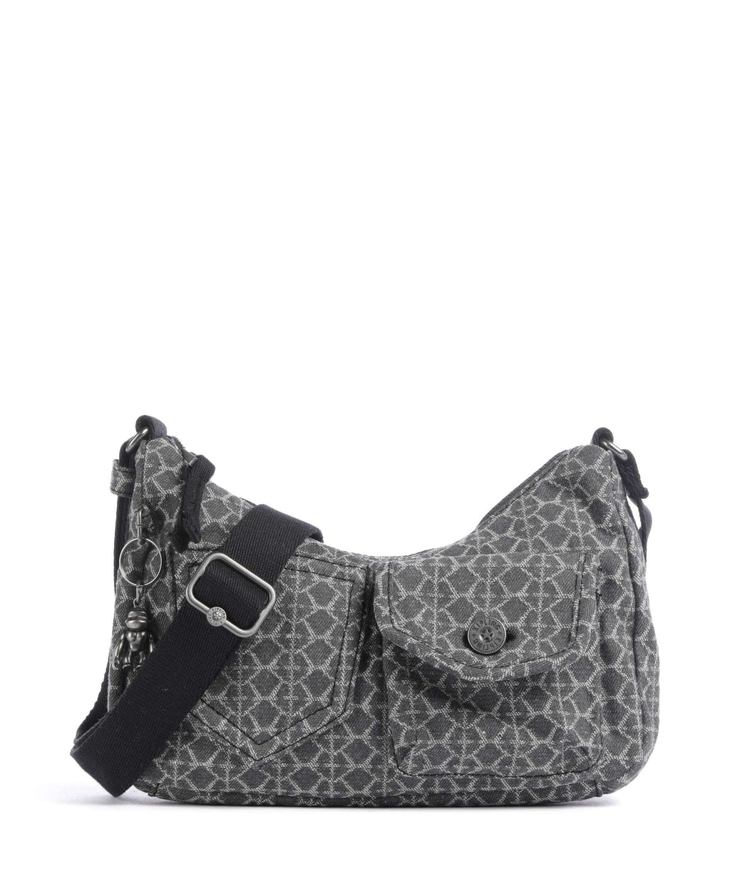 Kipling Denim Love Kenda Crossbody bag grey/denim