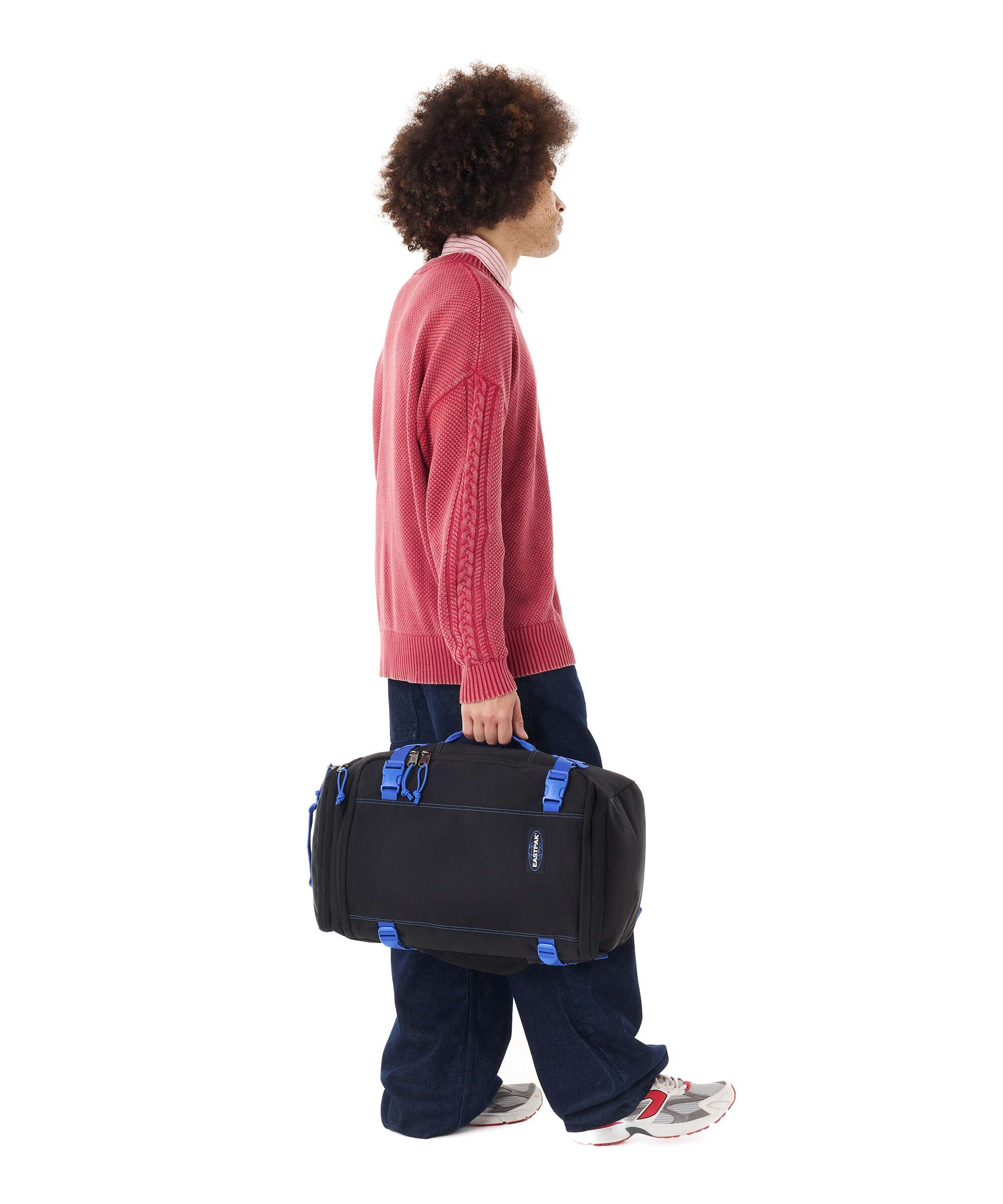 Eastpak Carry-Pack Travel backpack black/blue