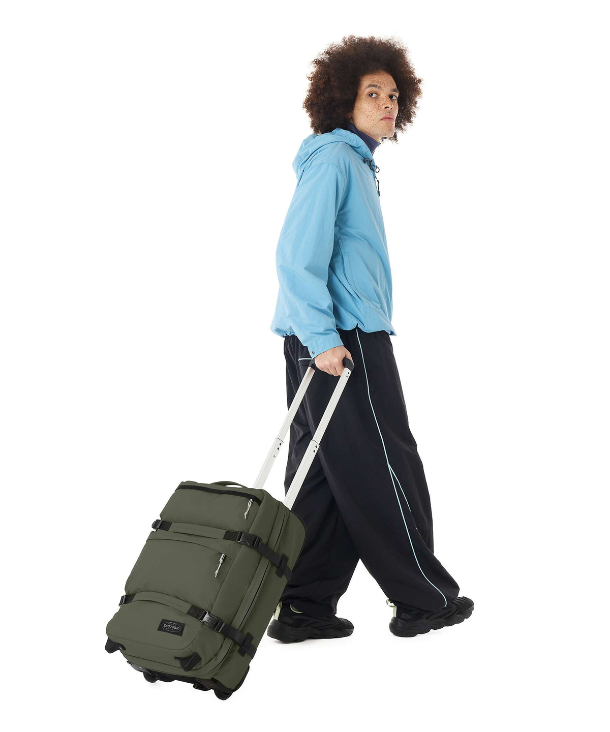 Eastpak Transit'R Plus S Travel bag with wheels tarp forest