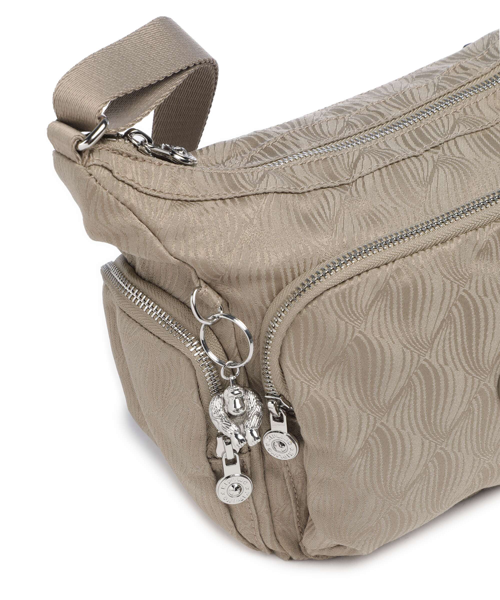 Kipling Elevated Gabb S Crossbody bag diamond wave jacquard
