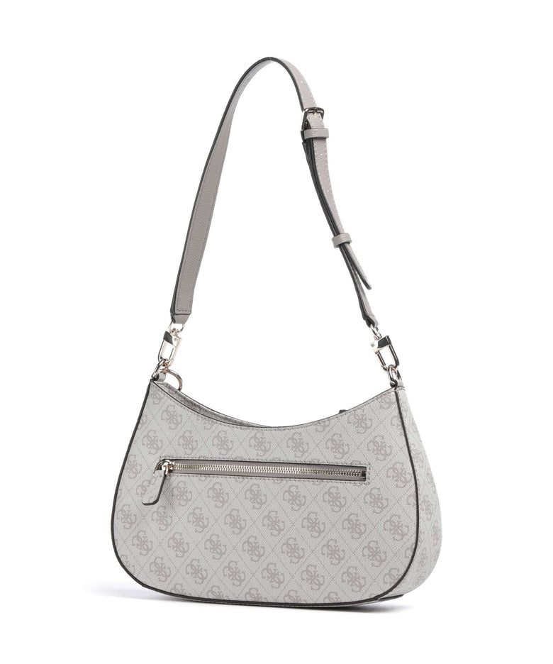 Guess Noelle Shoulder bag dark taupe logo