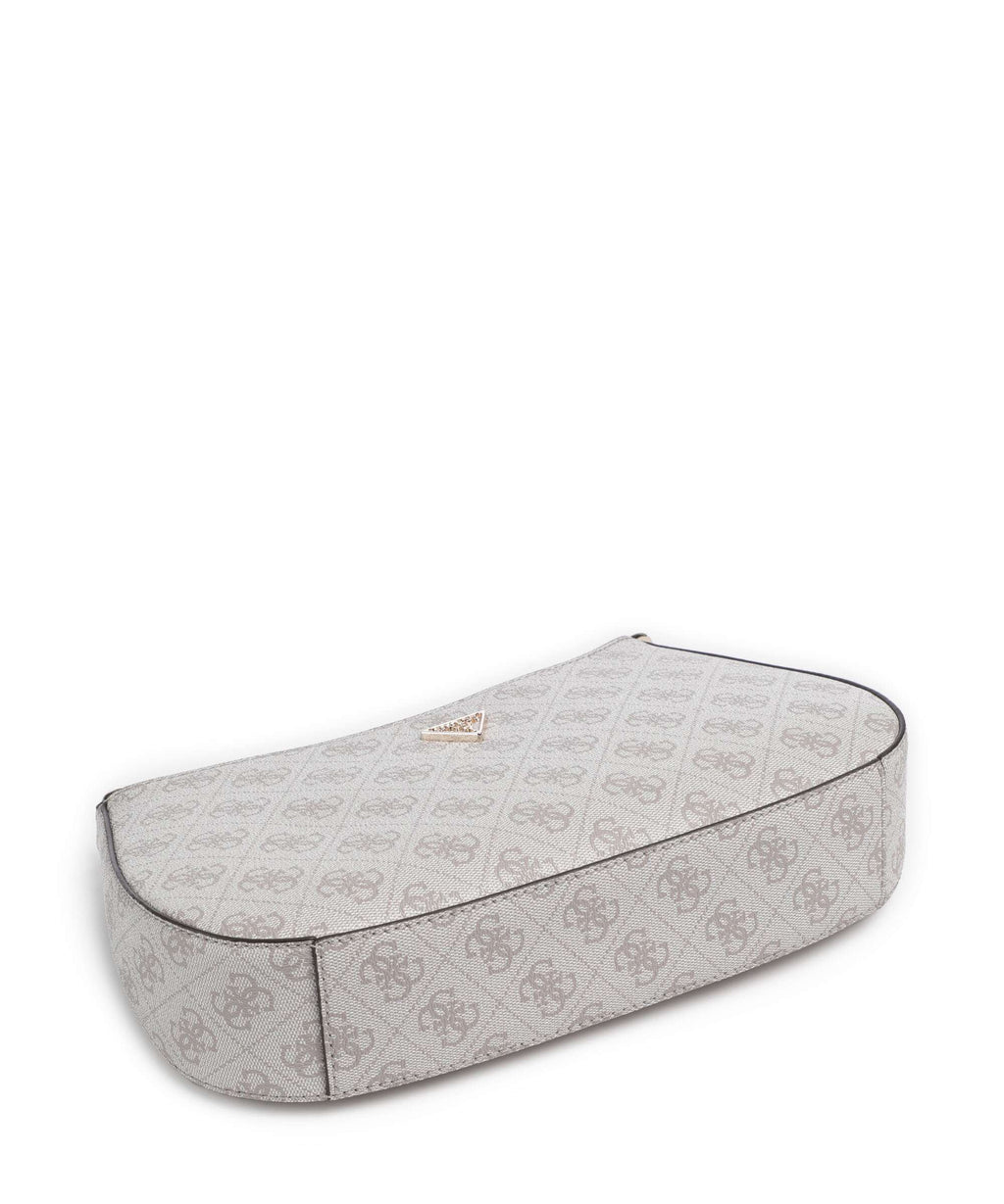 Guess Noelle Shoulder bag dark taupe logo