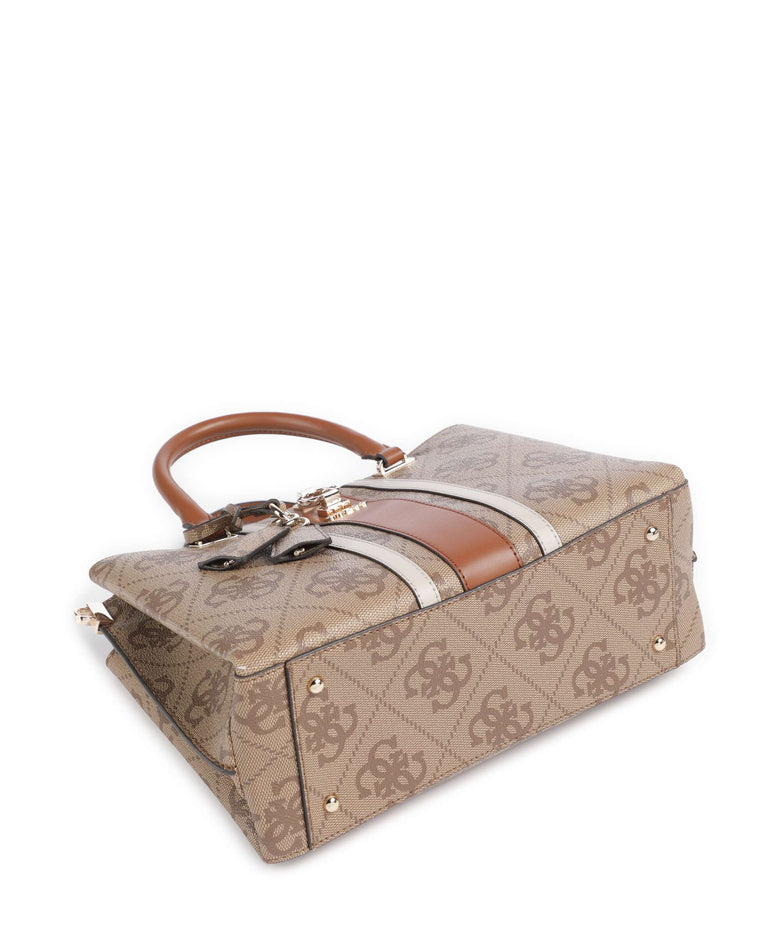 Guess Erenia Handbag latte logo