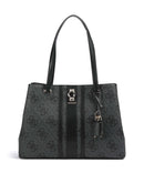 Guess Erenia bolsa shopper coal logo