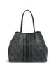 Guess Erenia bolsa shopper coal logo
