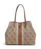 Guess Erenia bolsa shopper latte logo