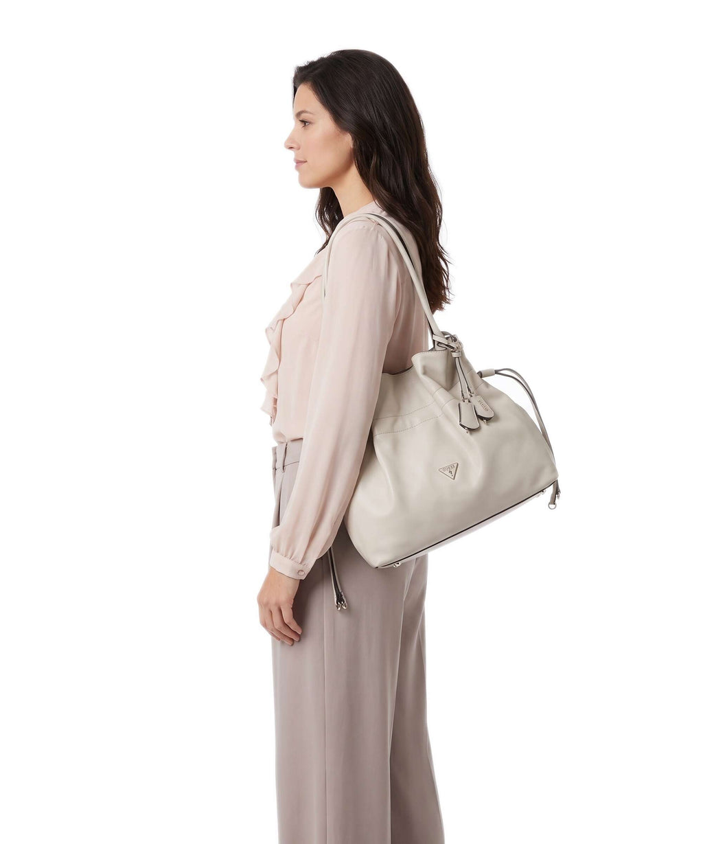 Guess Karima Bucket bag bone
