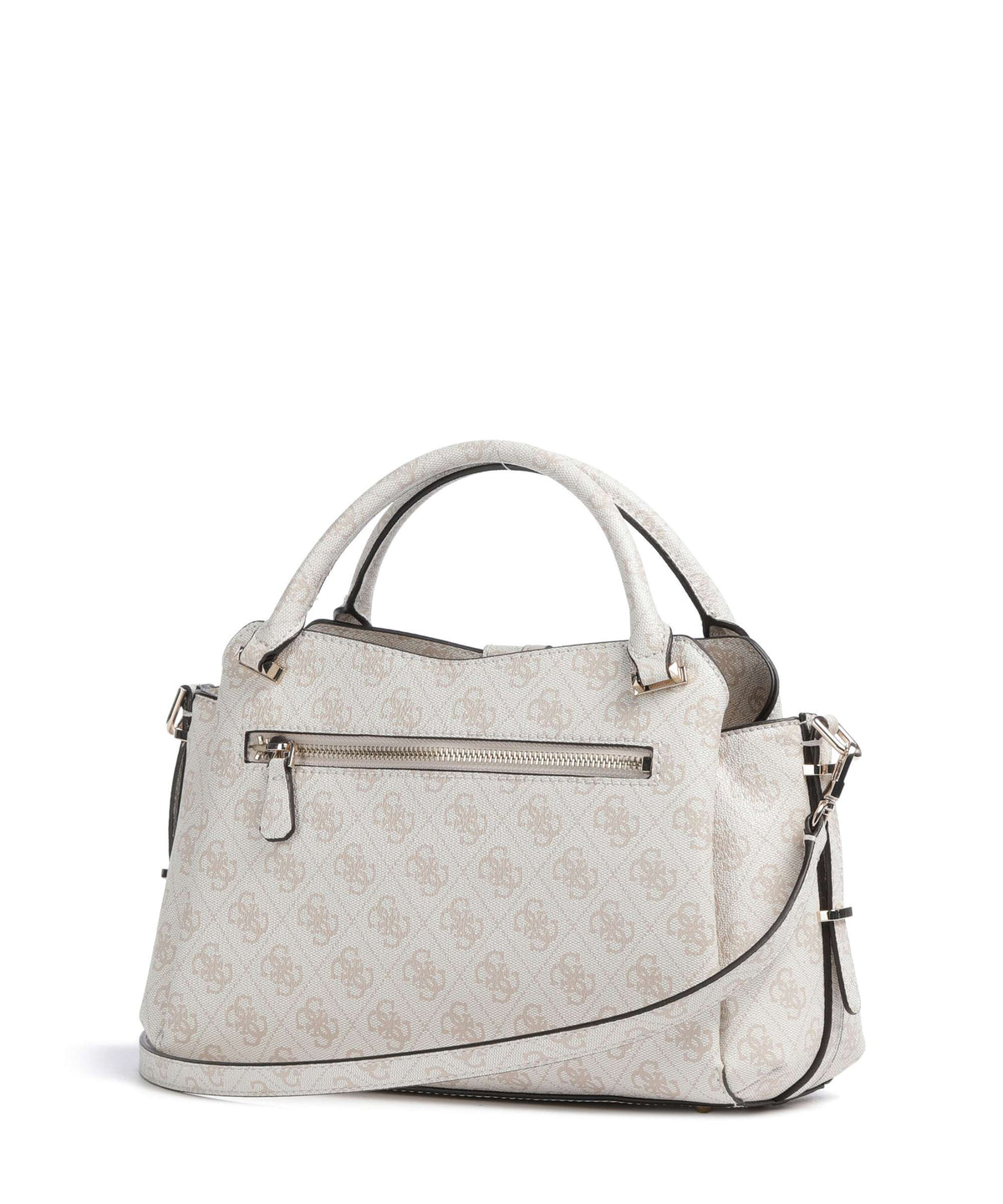 Guess Yvonne Girlfriend Logo Handbag stone logo