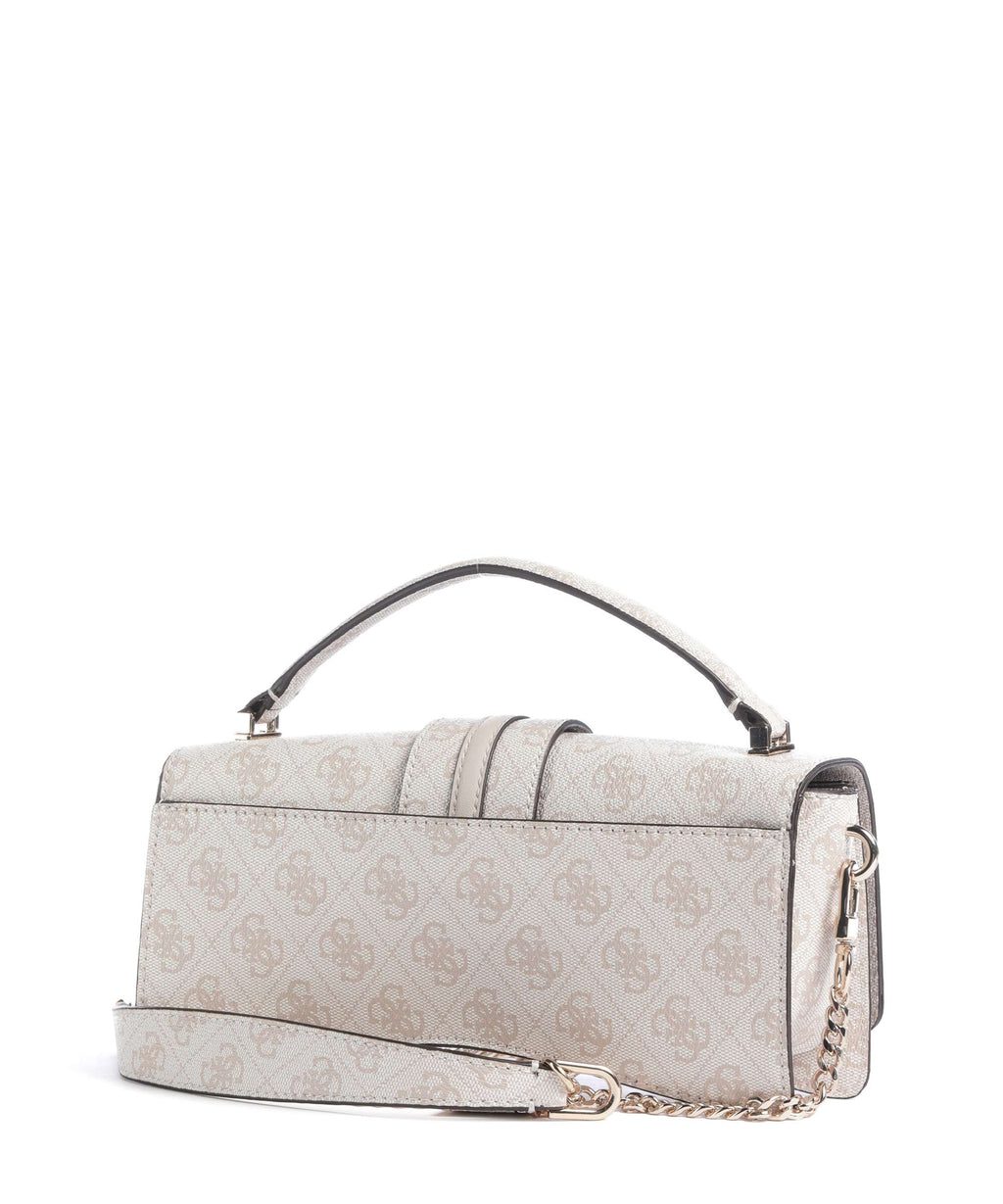 Guess Yvonne Logo Mini Handbag stone logo