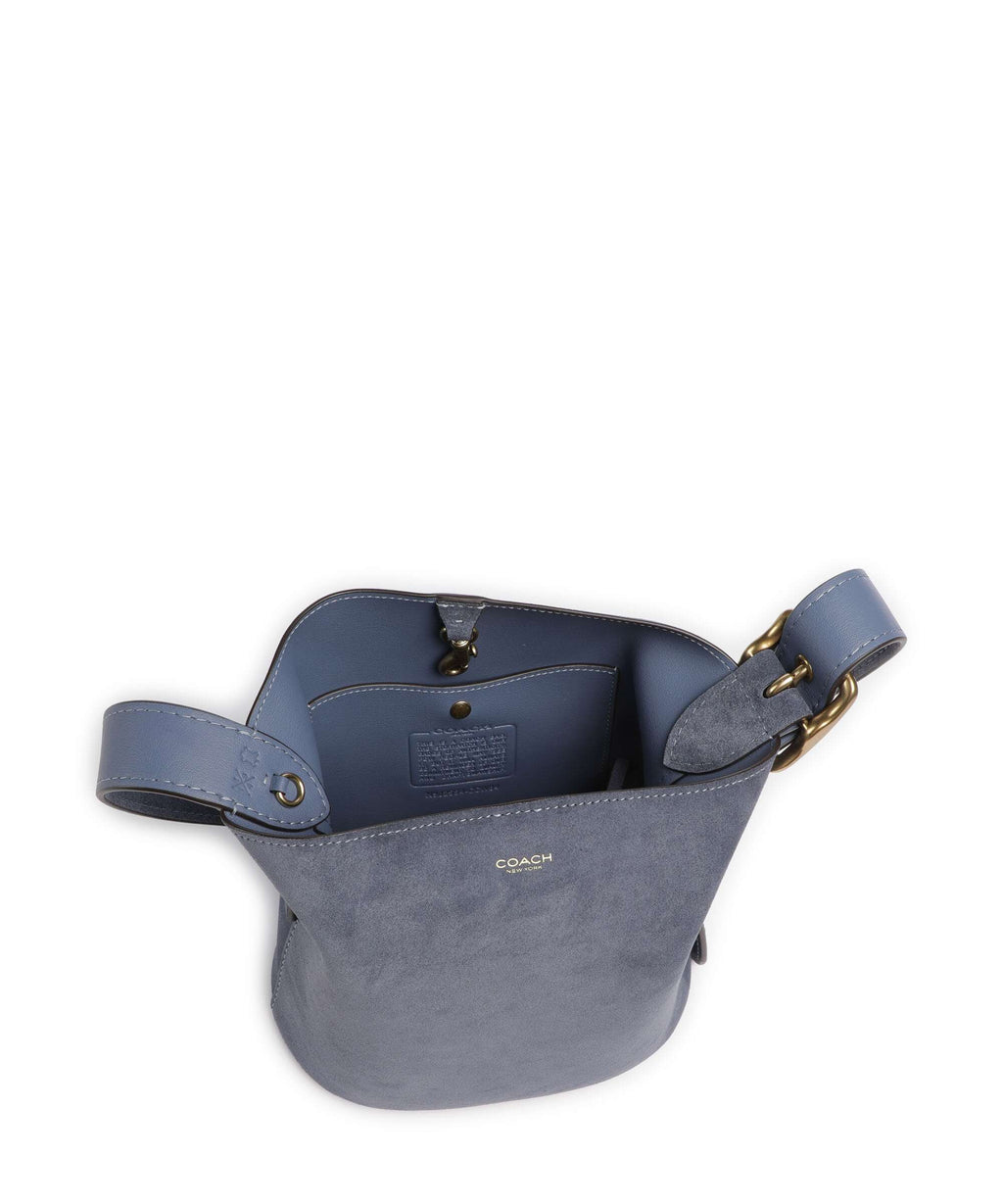 Coach Bleecker 21 Bucket bag light denim