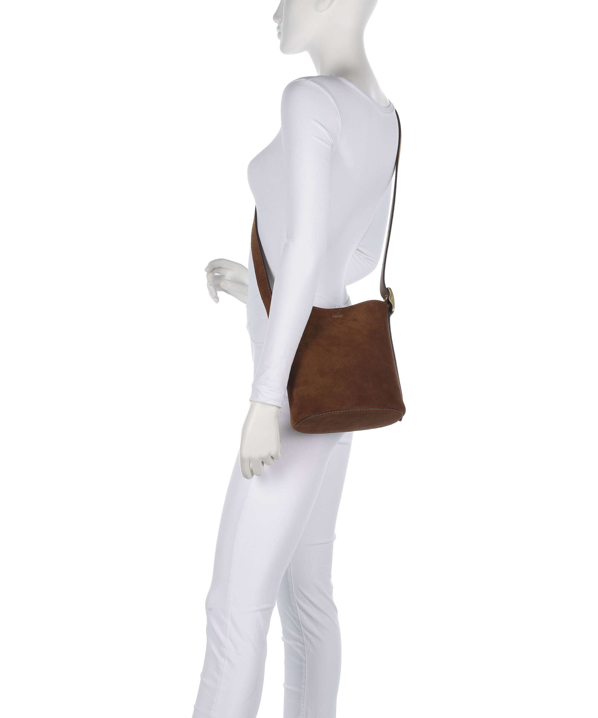 Coach Bleecker 21 Bucket bag warm brown
