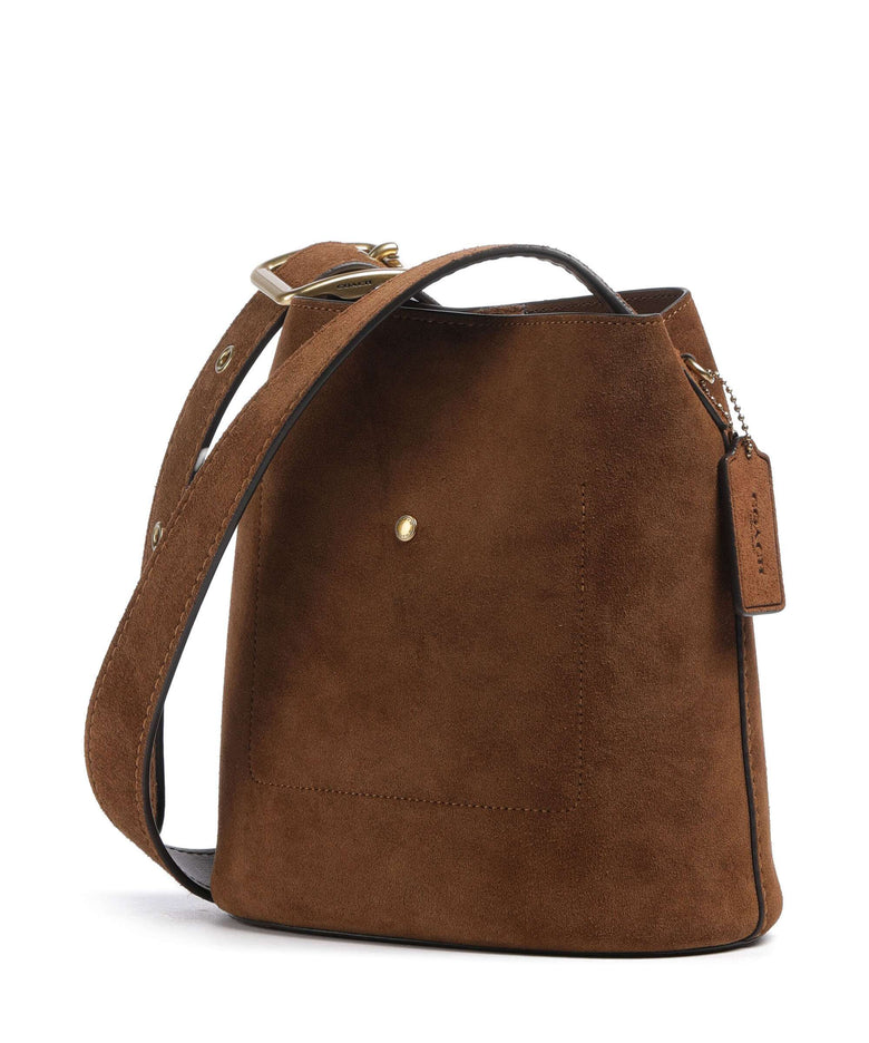 Coach Bleecker 21 Bucket bag warm brown