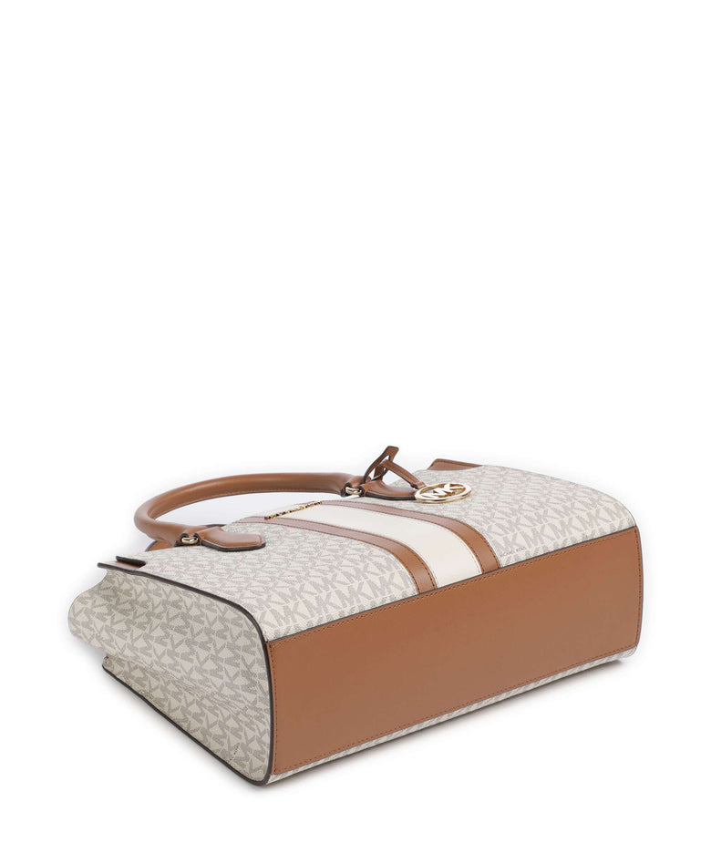 Michael Kors Becca Medium Handbag vanilla/acorn