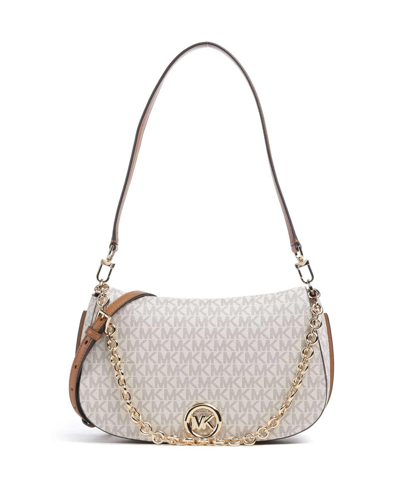 Michael Kors Nolita Medium Shoulder bag vanilla/acorn