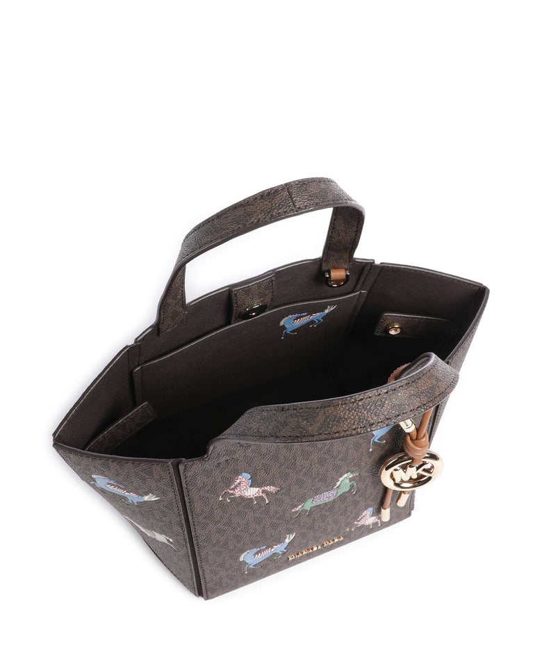 Michael Kors Jordi Small Handbag brown/acorn