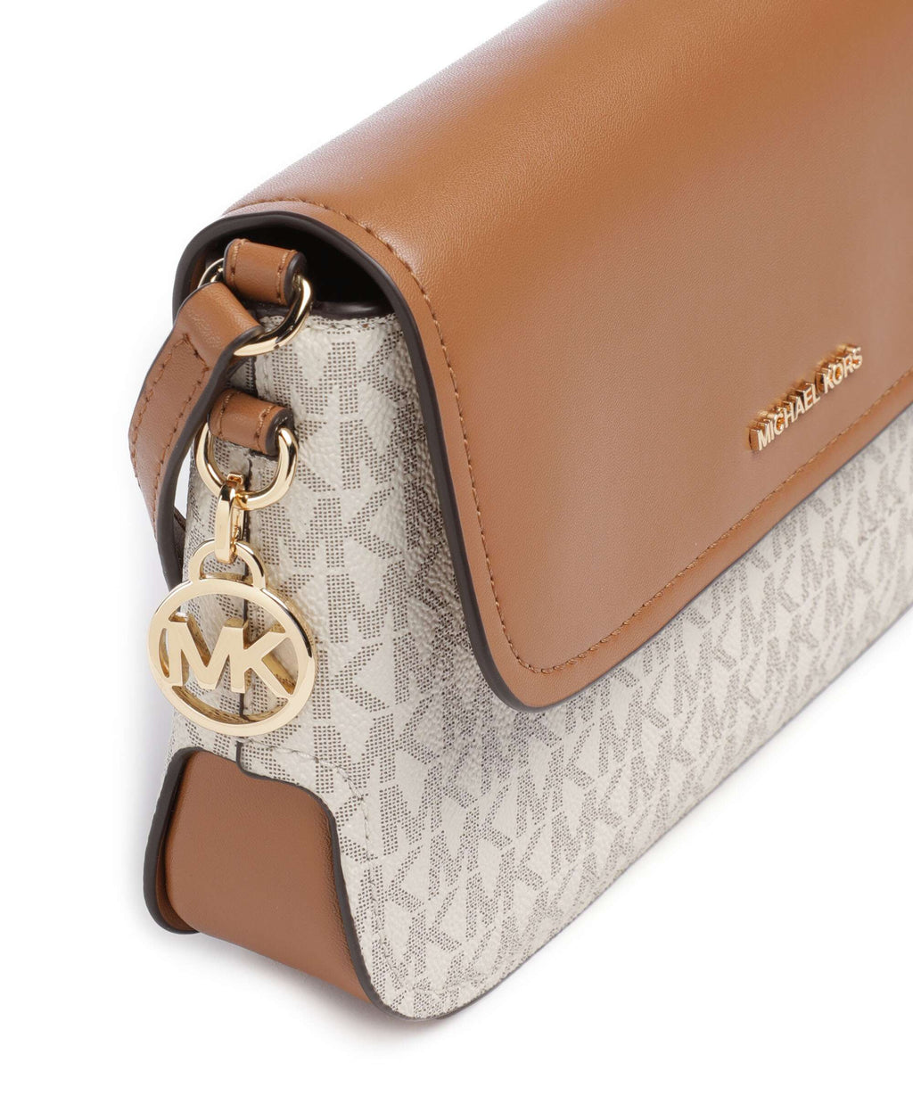 Michael Kors Alice Small Crossbody bag vanilla/acorn