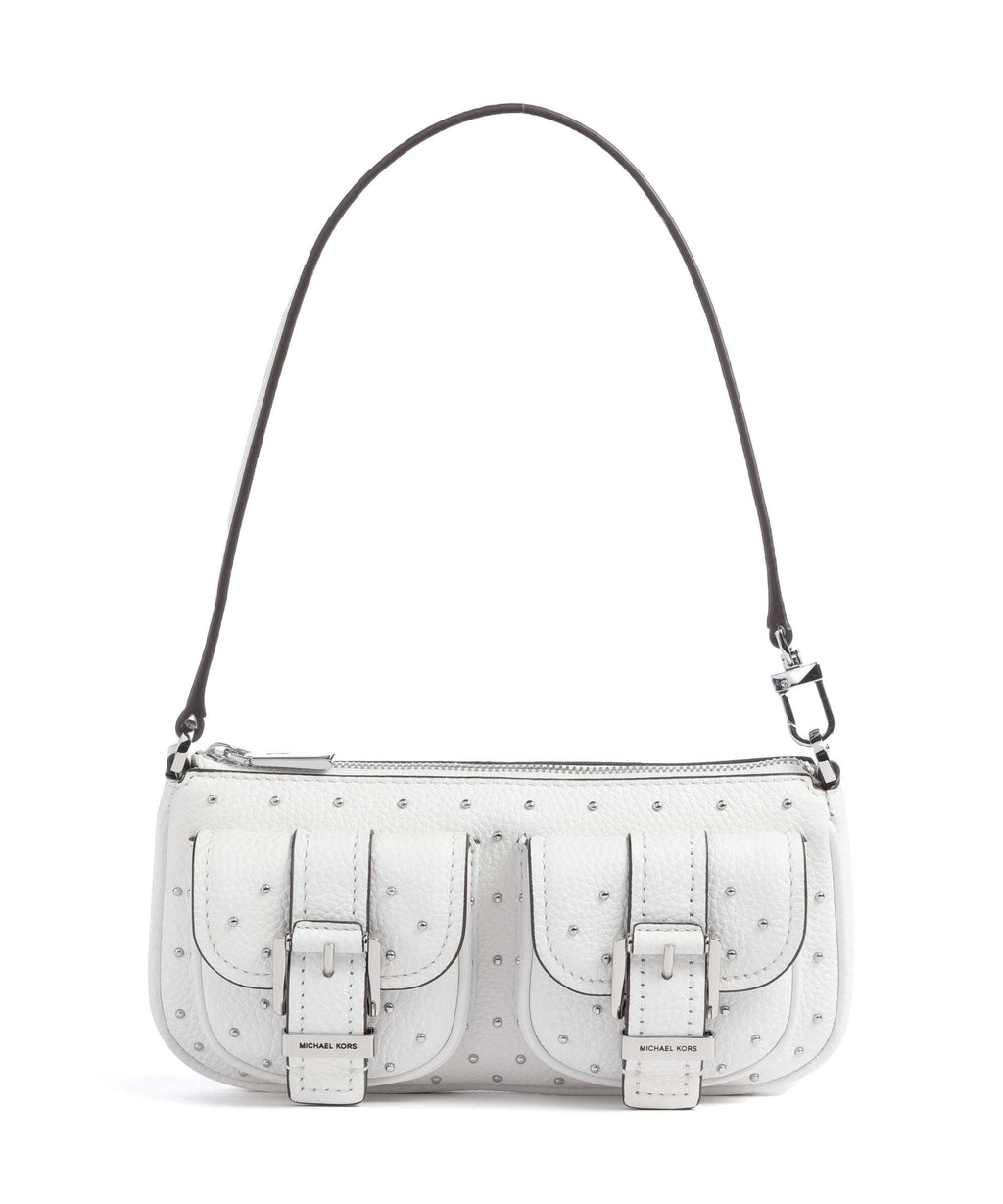 Michael Kors Zoe Small Shoulder bag optic white