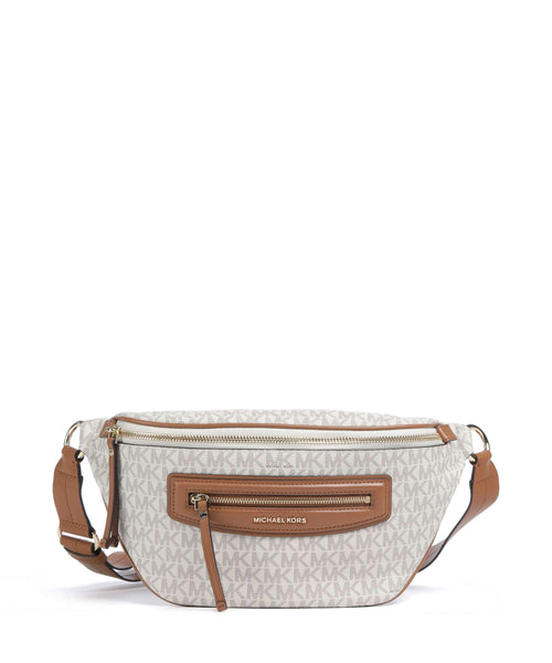 Michael Kors Jet Set Travel Medium Belt bag vanilla/acorn